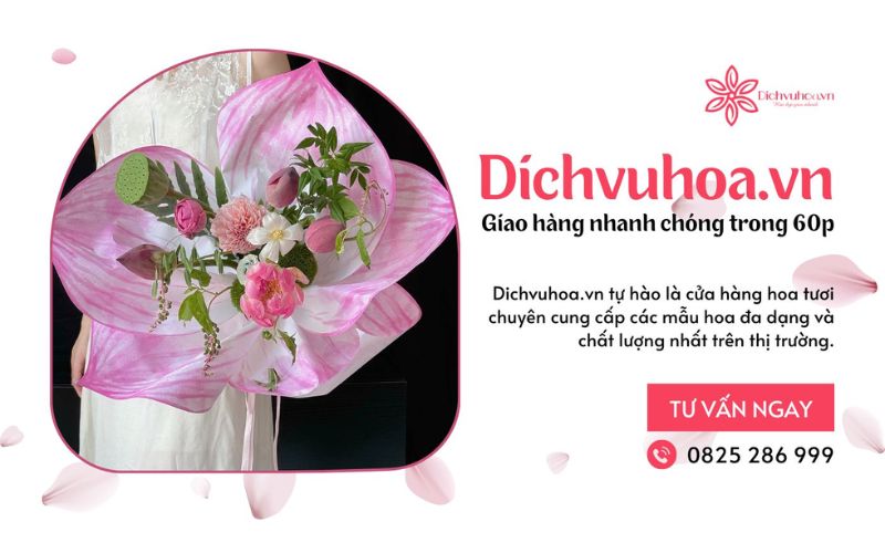 cửa hàng hoa tươi giá tốt Dichvuhoa.vn