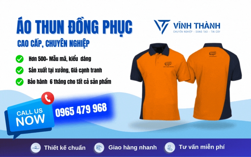 Xưởng may đồng phục uy tín Vĩnh Thành